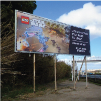Outdoor Lego Star Wars